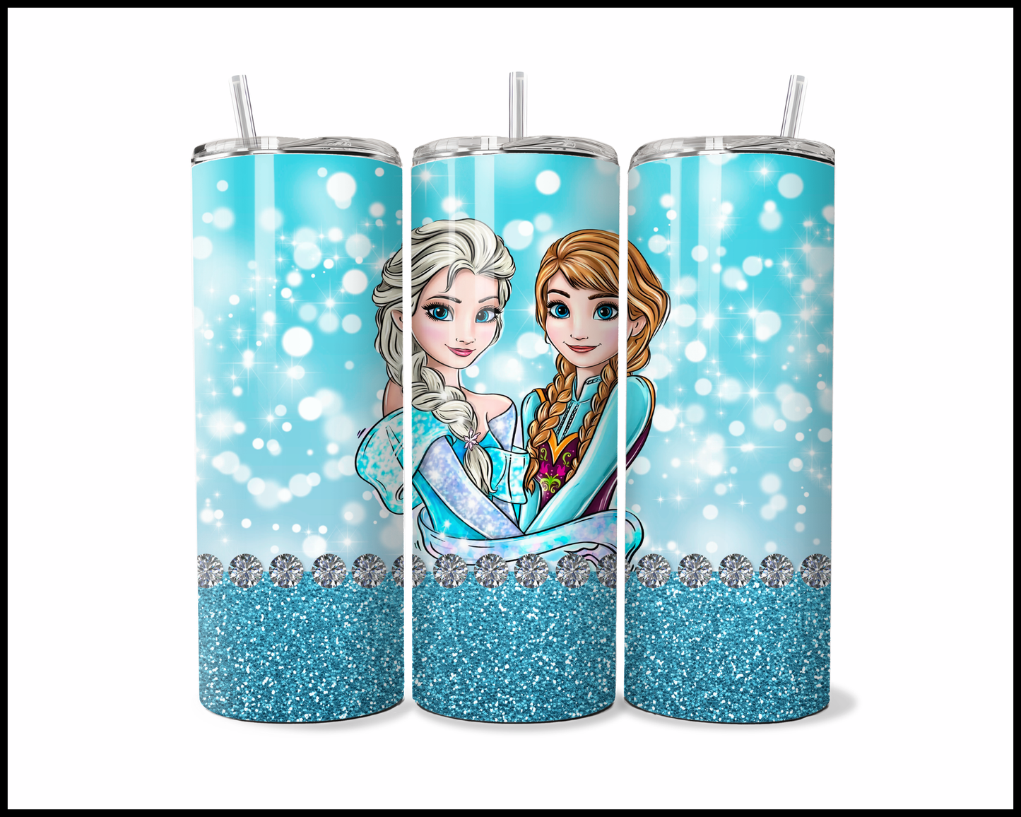 Ice & Braids Tumbler (1096)
