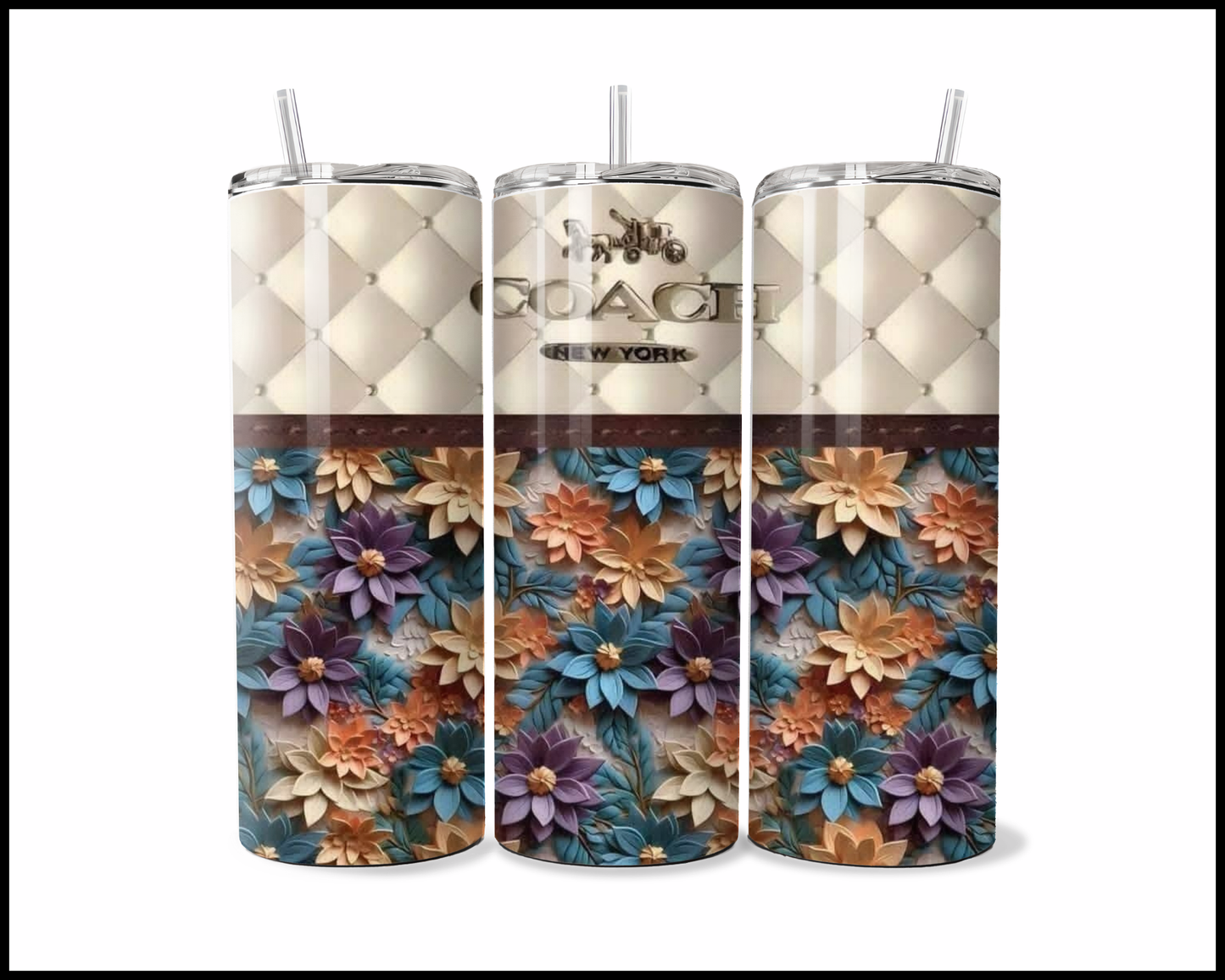 Designer Handbag Inspired Tumbler (350)