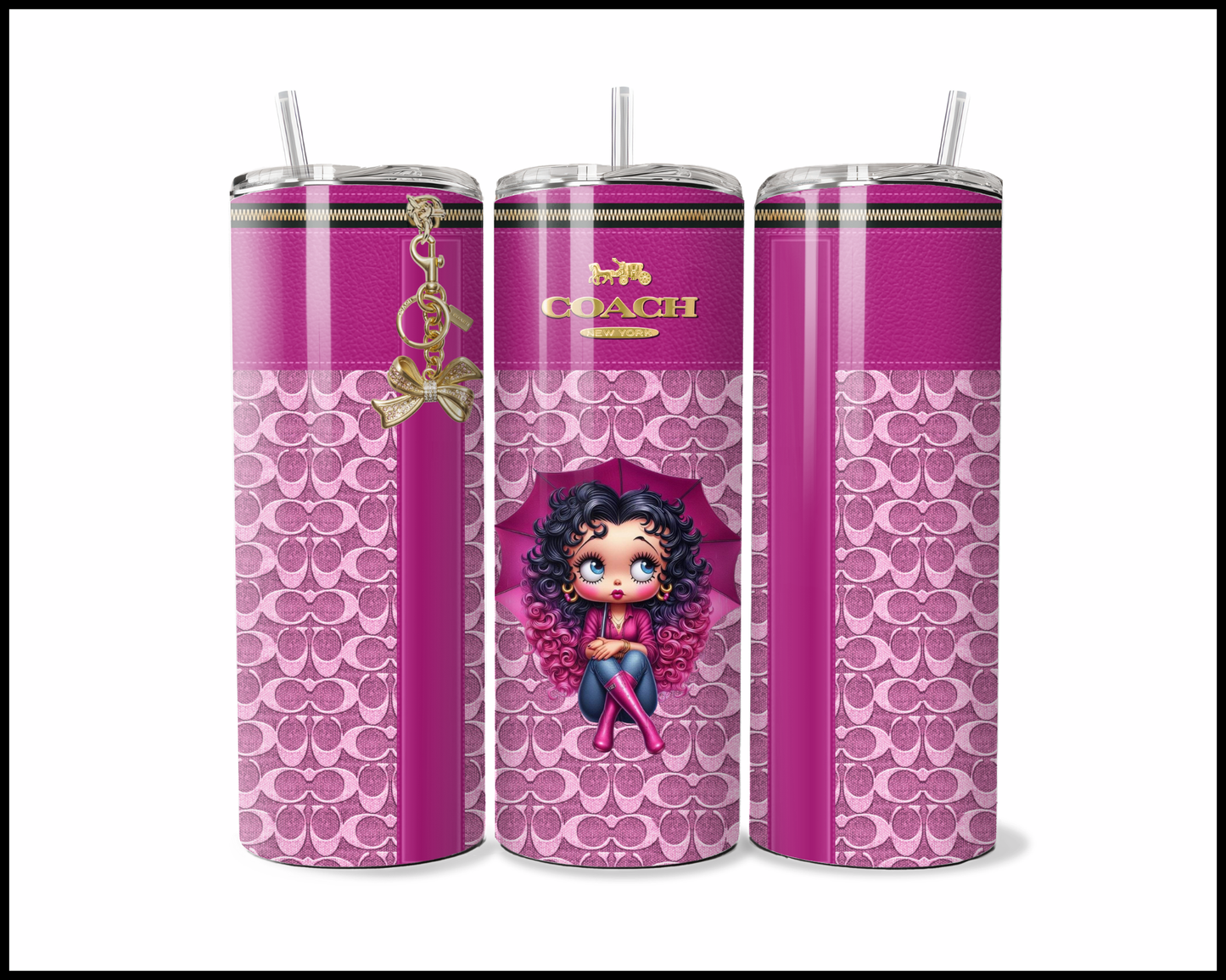 Designer Handbag Inspired Tumbler (190)