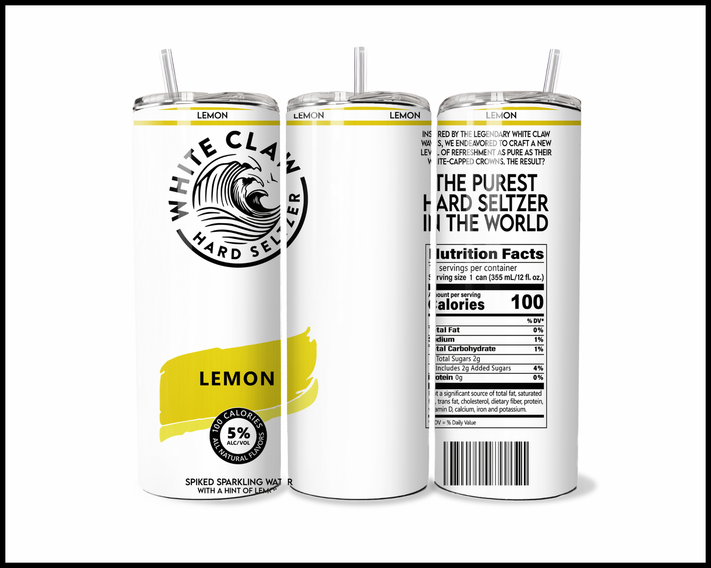 White Claw Seltzer Tumbler (3359)