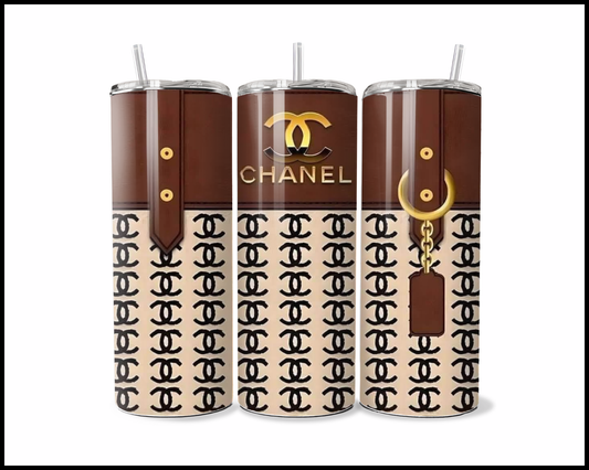 Designer Handbag Inspired Tumbler (035)