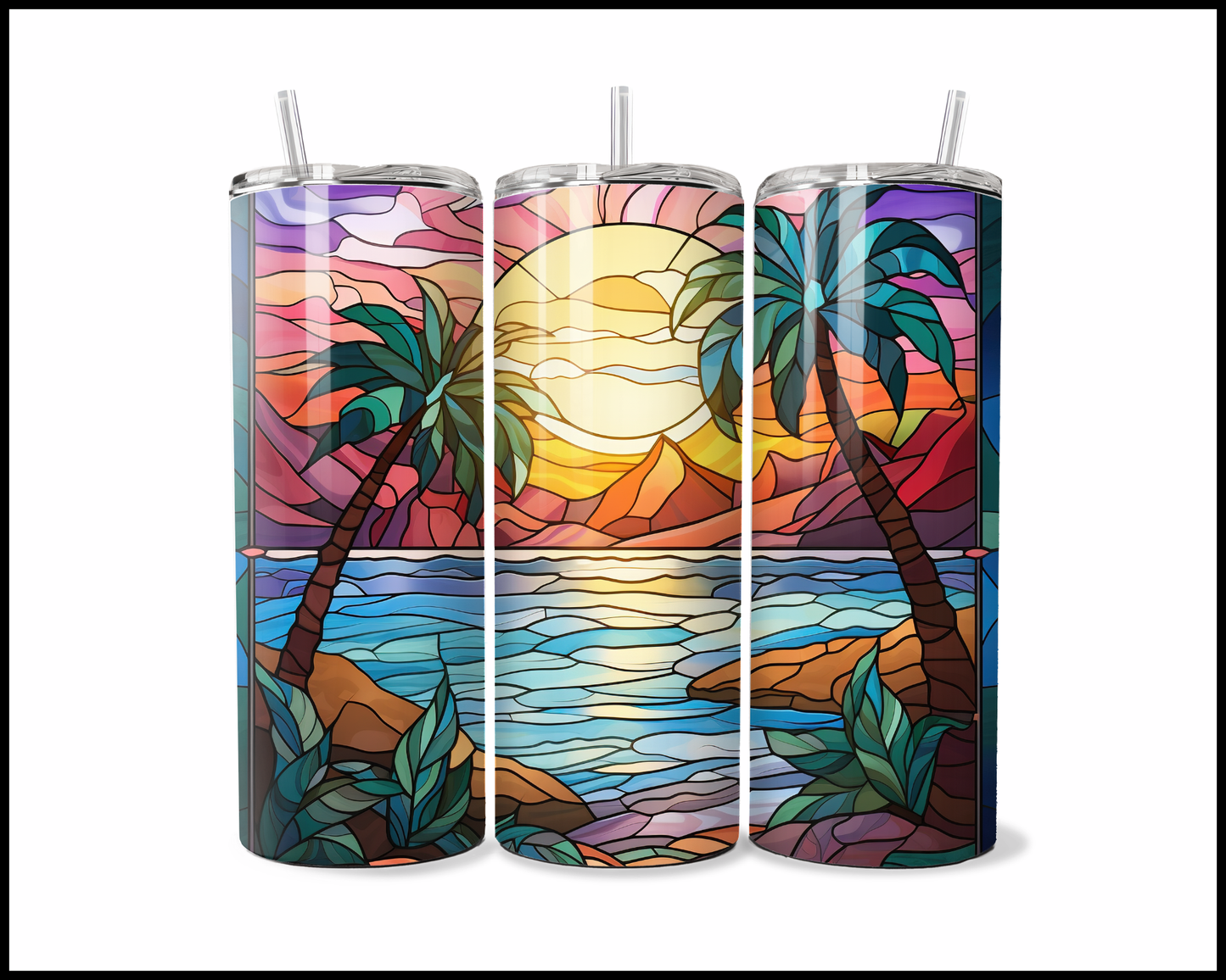 Too Beachy to Care Tumbler (573)