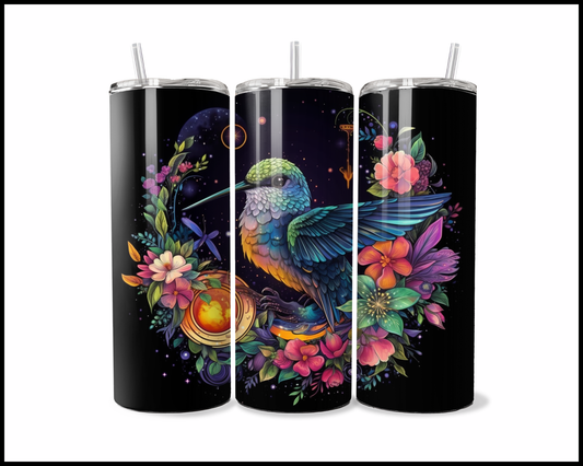 Cosmic Humming Bird Tumbler (4058)