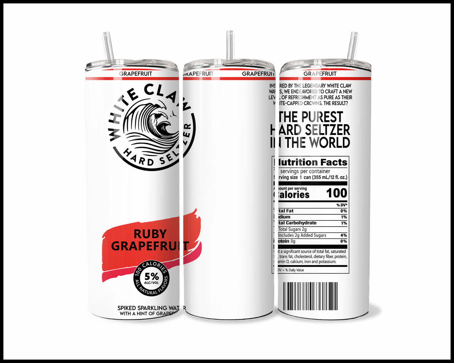 White Claw Seltzer Tumbler (3359)