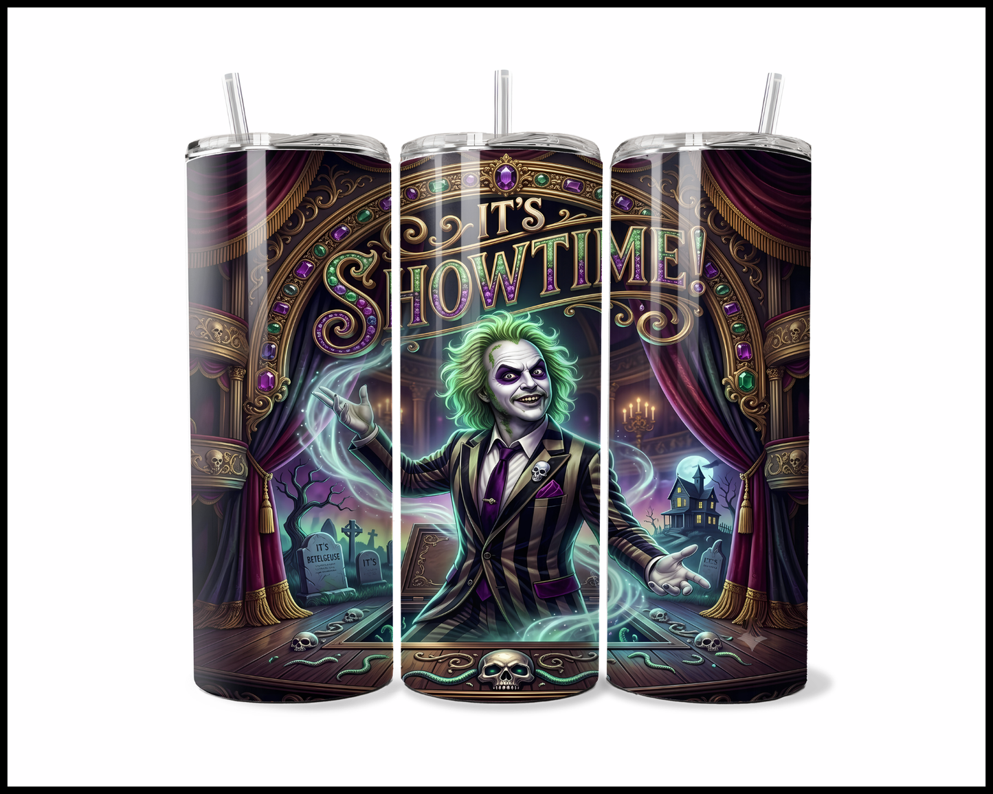 Highly Dramatic, Ghostly, and Unvaccinated for Madness Tumbler (4746)