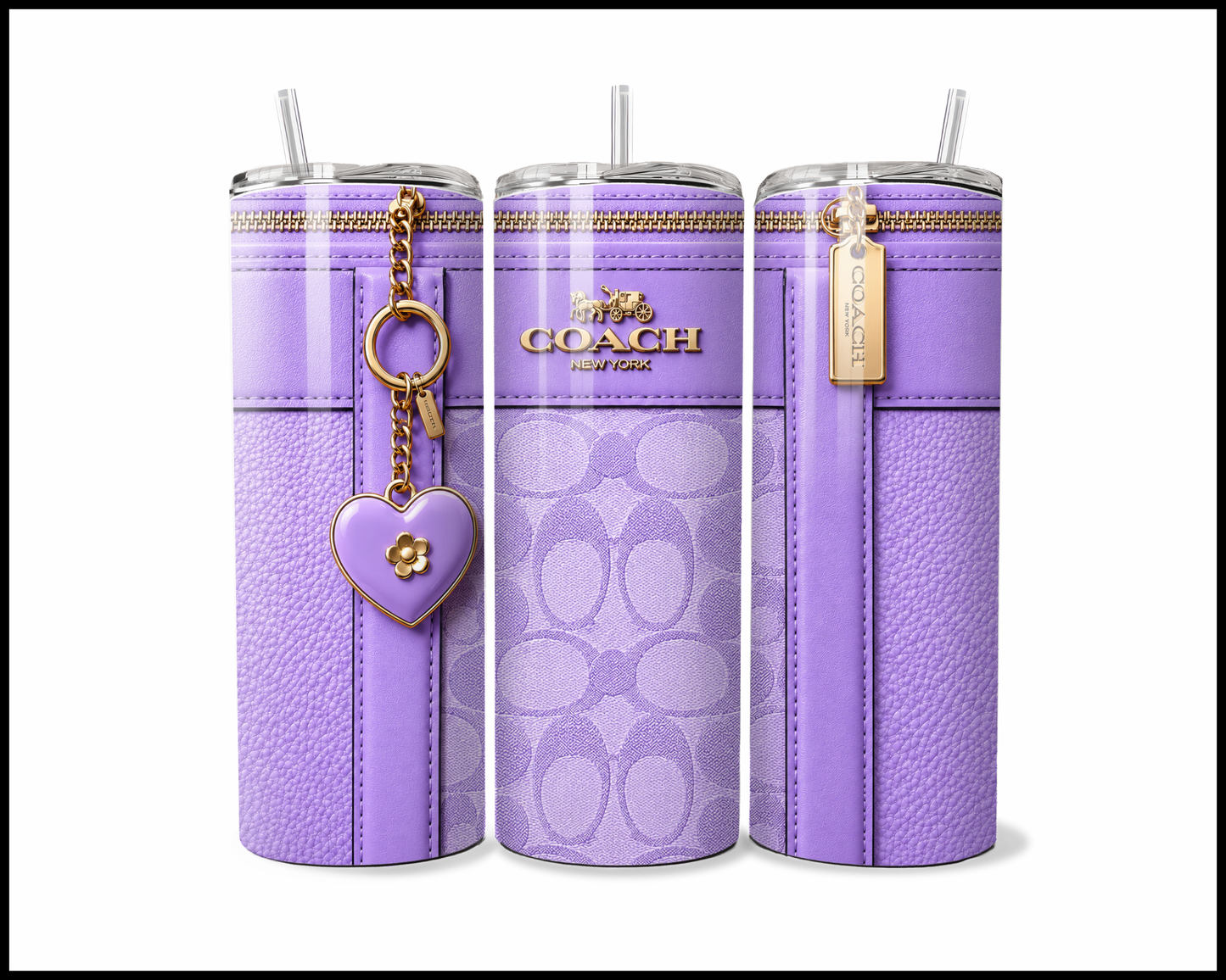 Designer Handbag Inspired Tumbler (355)