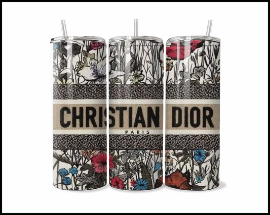 Textured Canvas Elegance Tumbler (4876)