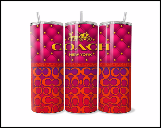 Designer Handbag Inspired Tumbler (352)
