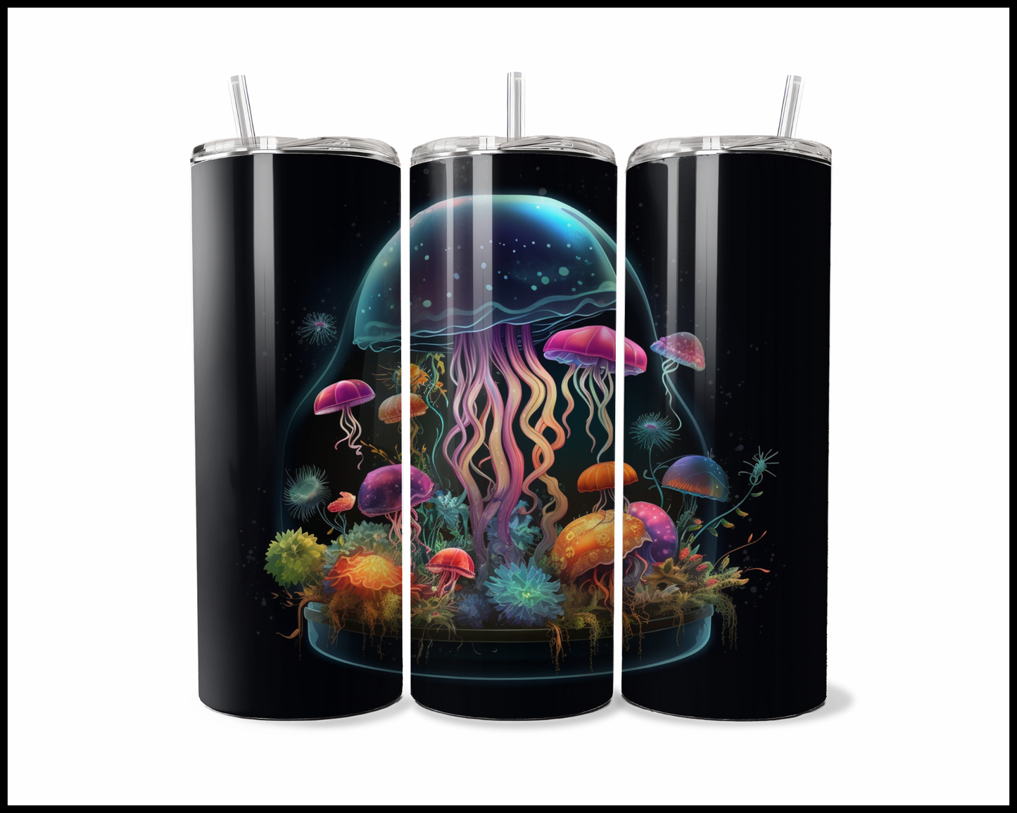 Cosmic Jelly Fish Tumbler (4060)