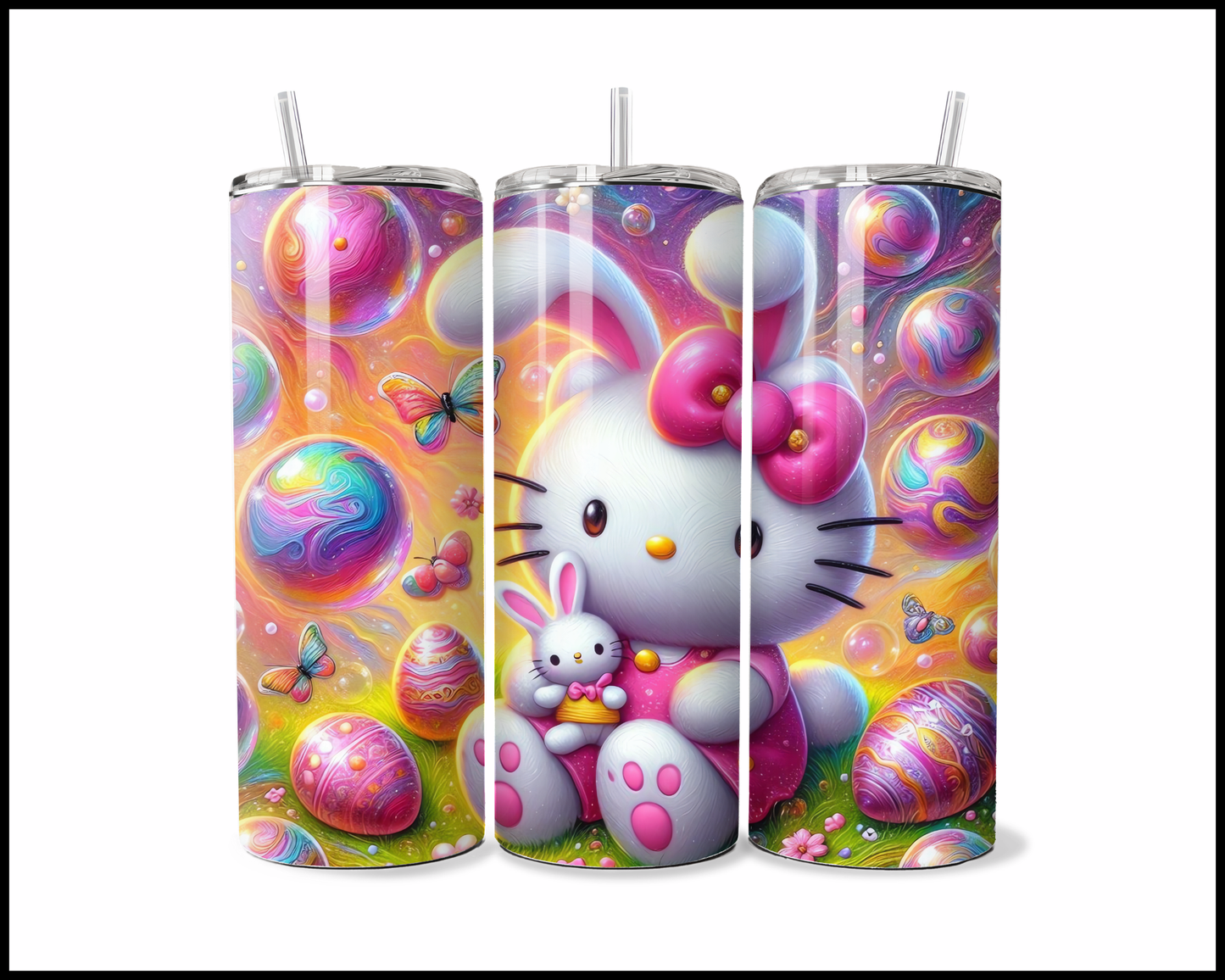 Princess Paw's Easter Bliss Tumbler (4596)