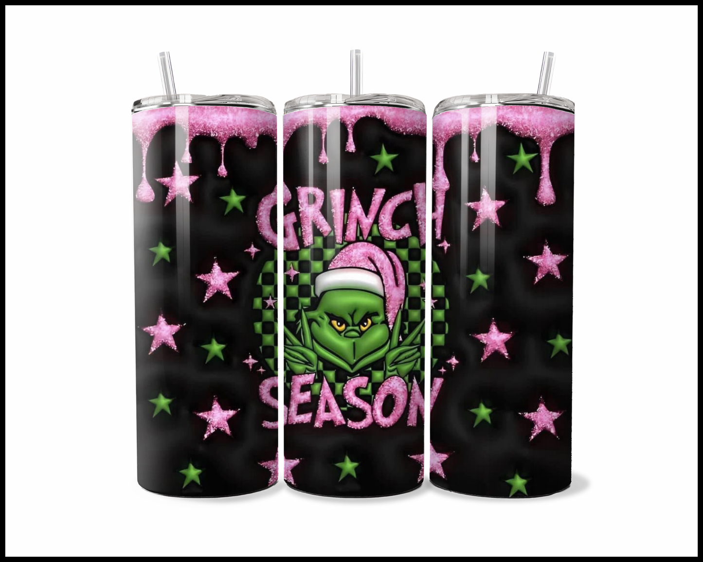 Don't Kill My Pink and Green Vibe Tumbler (684)