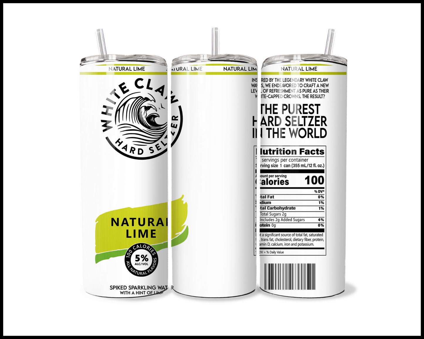 White Claw Seltzer Tumbler (3359)