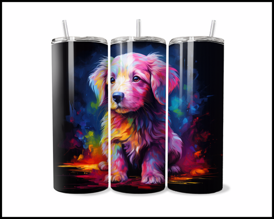 Kaleidoscope Canine Tumbler (427)