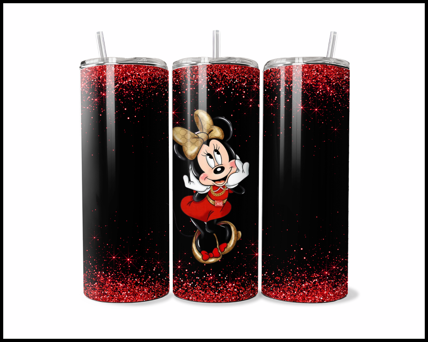 Midnight Crimson Muse Tumbler (2685)