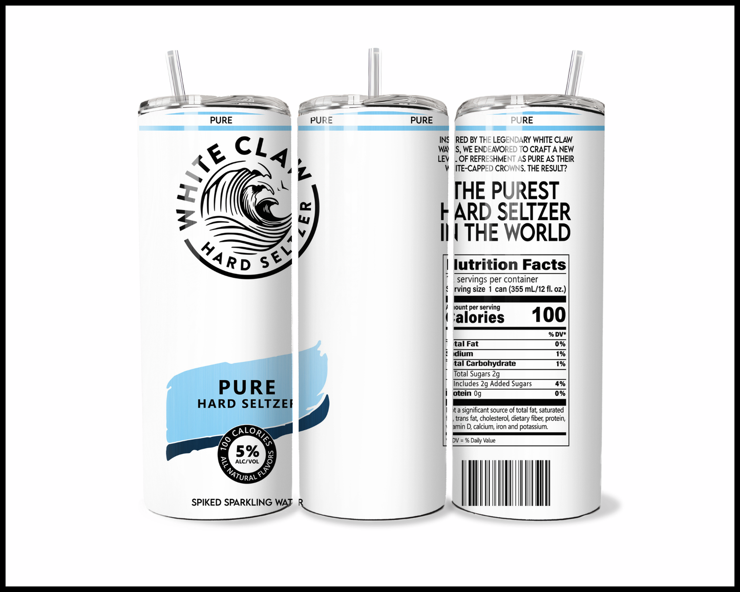 White Claw Seltzer Tumbler (3359)