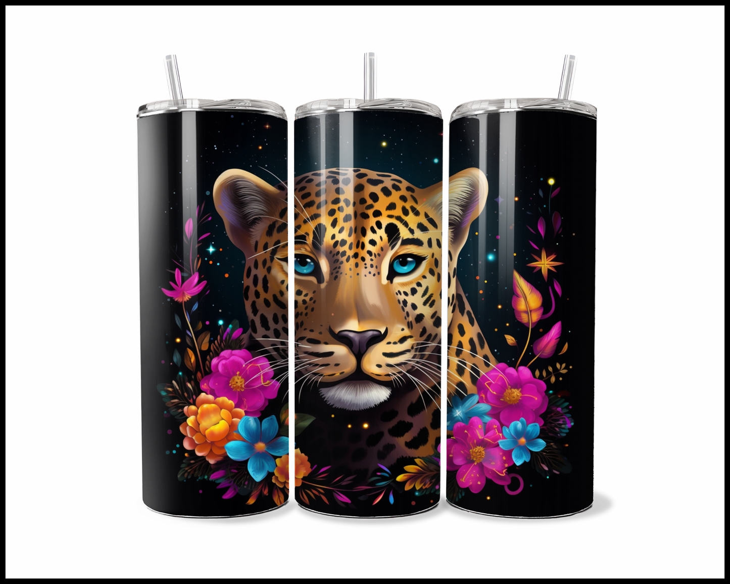 Cosmic Leopard Tumbler (4066)