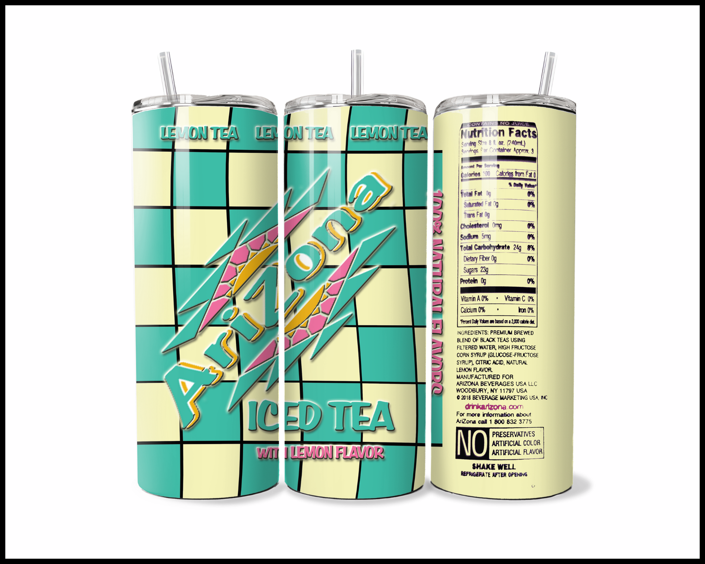 Arizona Iced Tea Tumbler (3486)