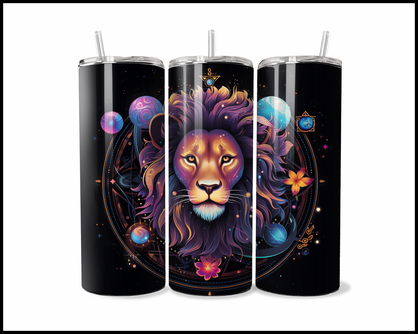 Cosmic Lion Tumbler (4068)