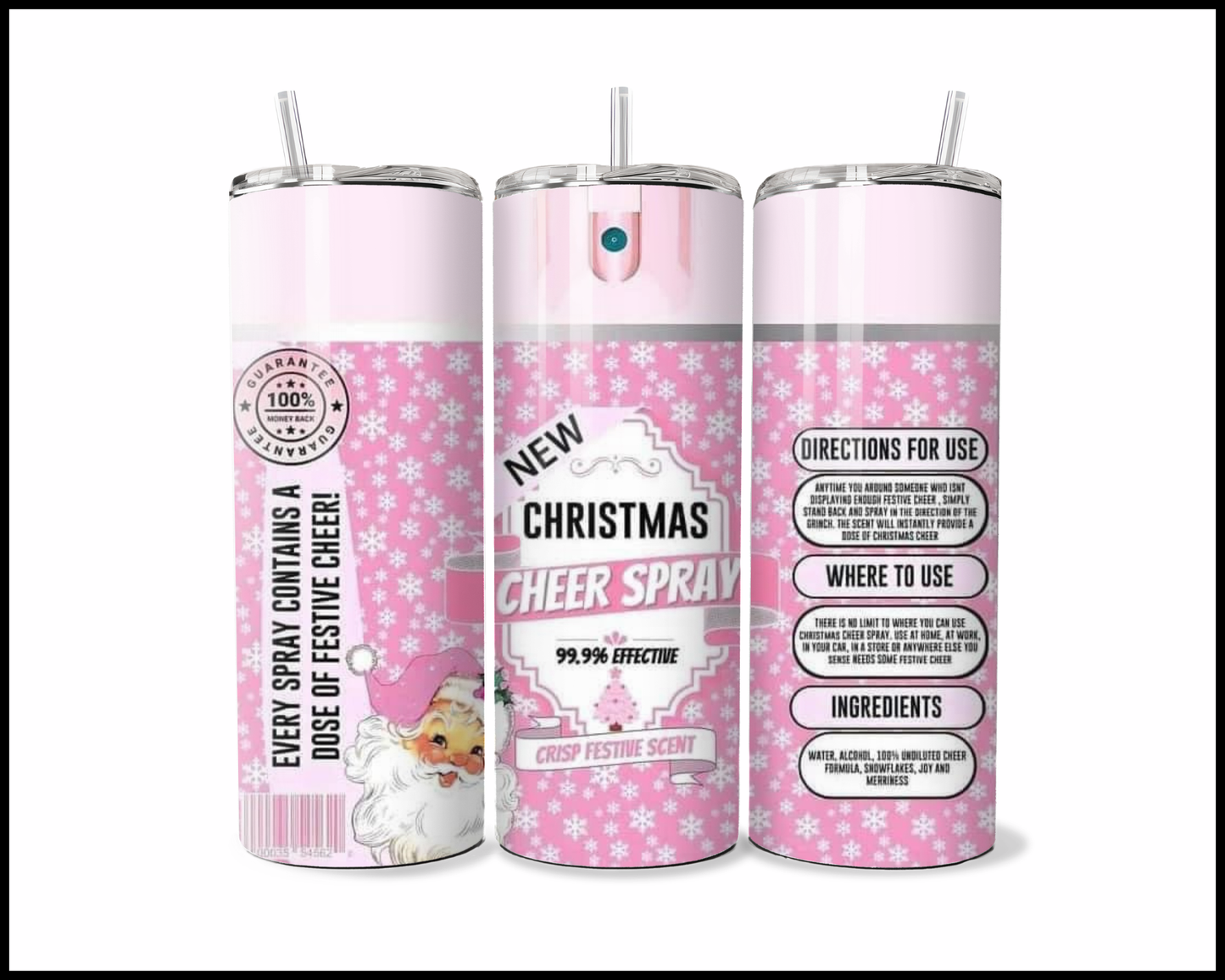 Cheer Spray Tumbler (687)