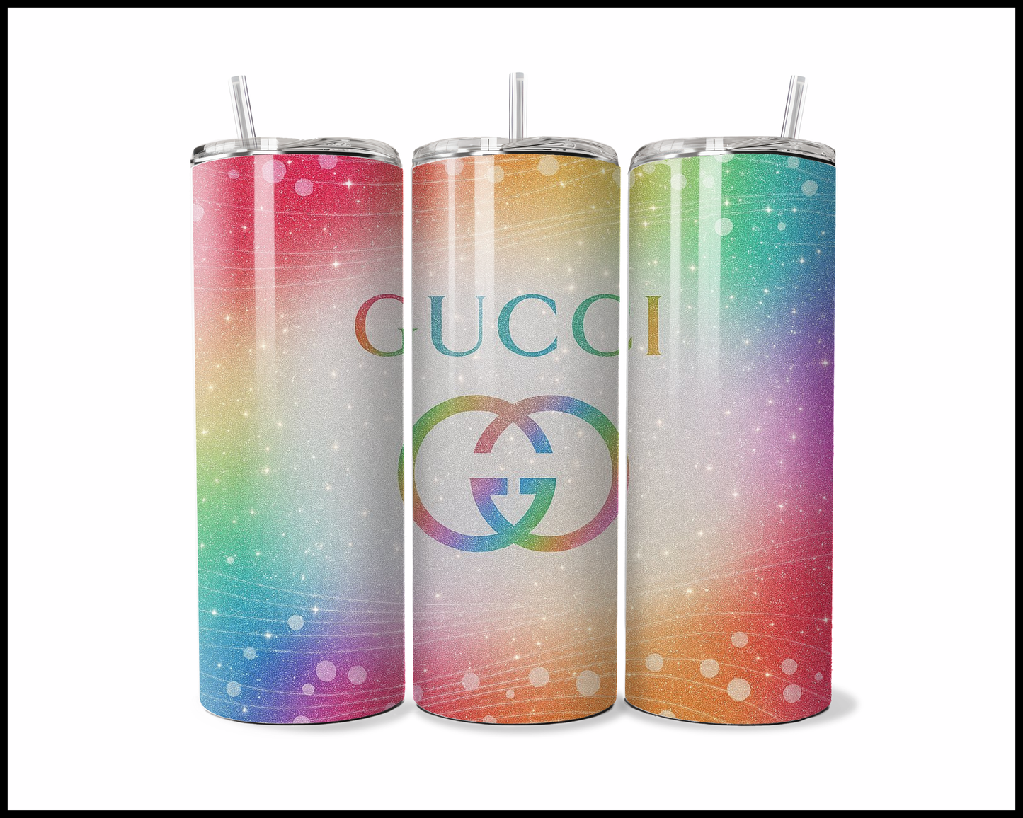 Prismatic Pastel Royalty Tumbler (4881)