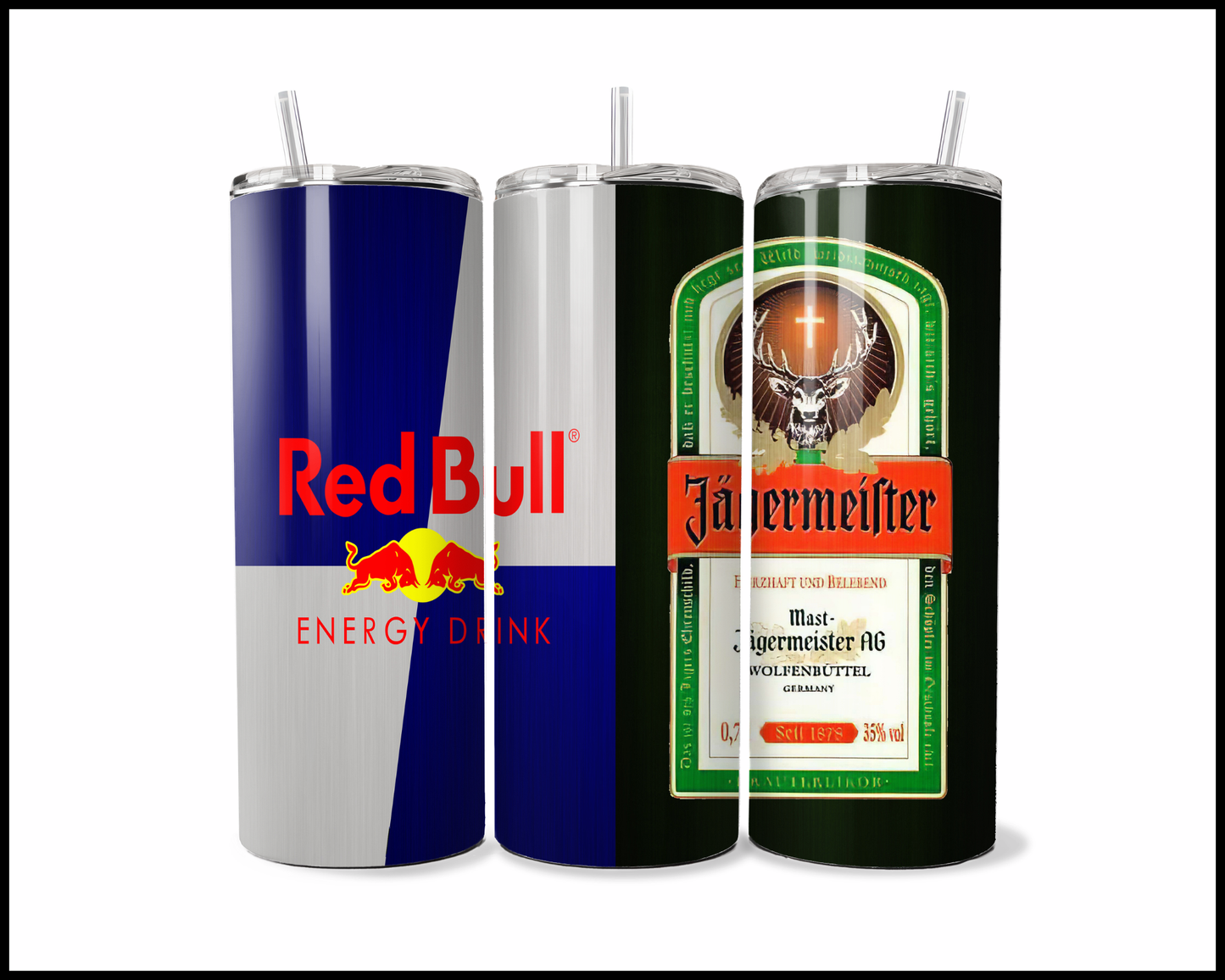 Red Bull Energy Drink & Jägermeister Tumbler (3203)