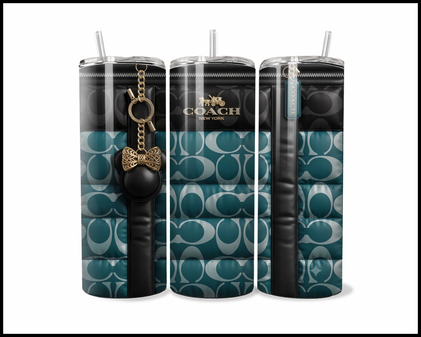Designer Handbag Inspired Tumbler (340)