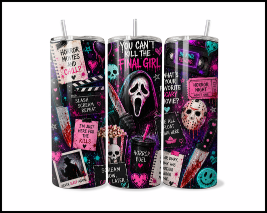 Slash, Scream, Repeat Tumbler (4373)