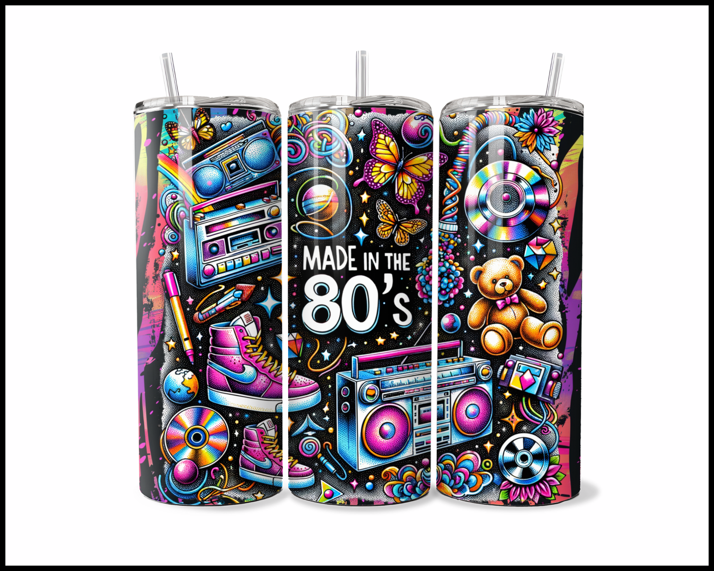 Made In The 80's Tumbler (2866)