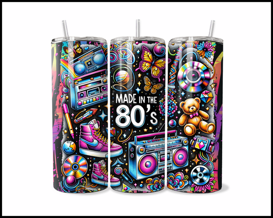 Made In The 80's Tumbler (2866)
