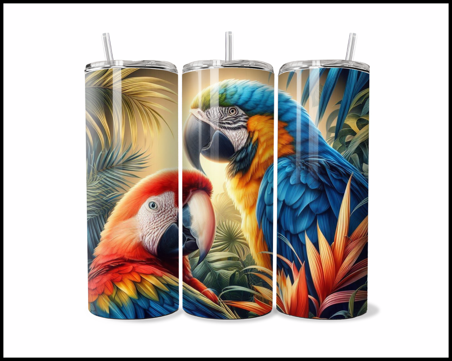 The Feathered Flask Tumbler (368)