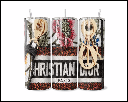 Designer Handbag Inspired Tumbler (023)