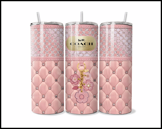 Designer Handbag Inspired Tumbler (062)