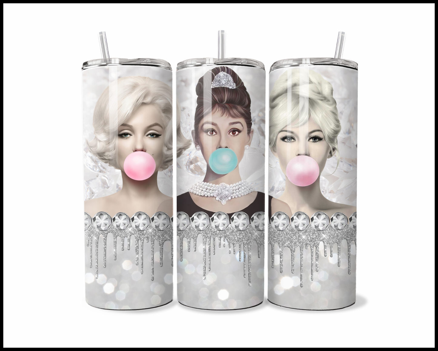 Glamour & Gum 💎 Tumbler (4640)
