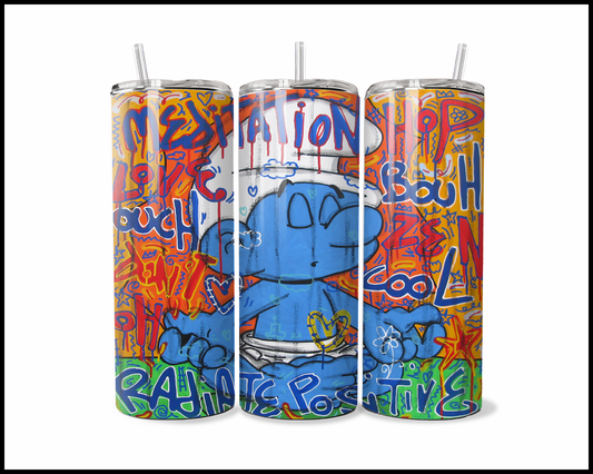 Ghetto Glow Up Tumbler (2914)