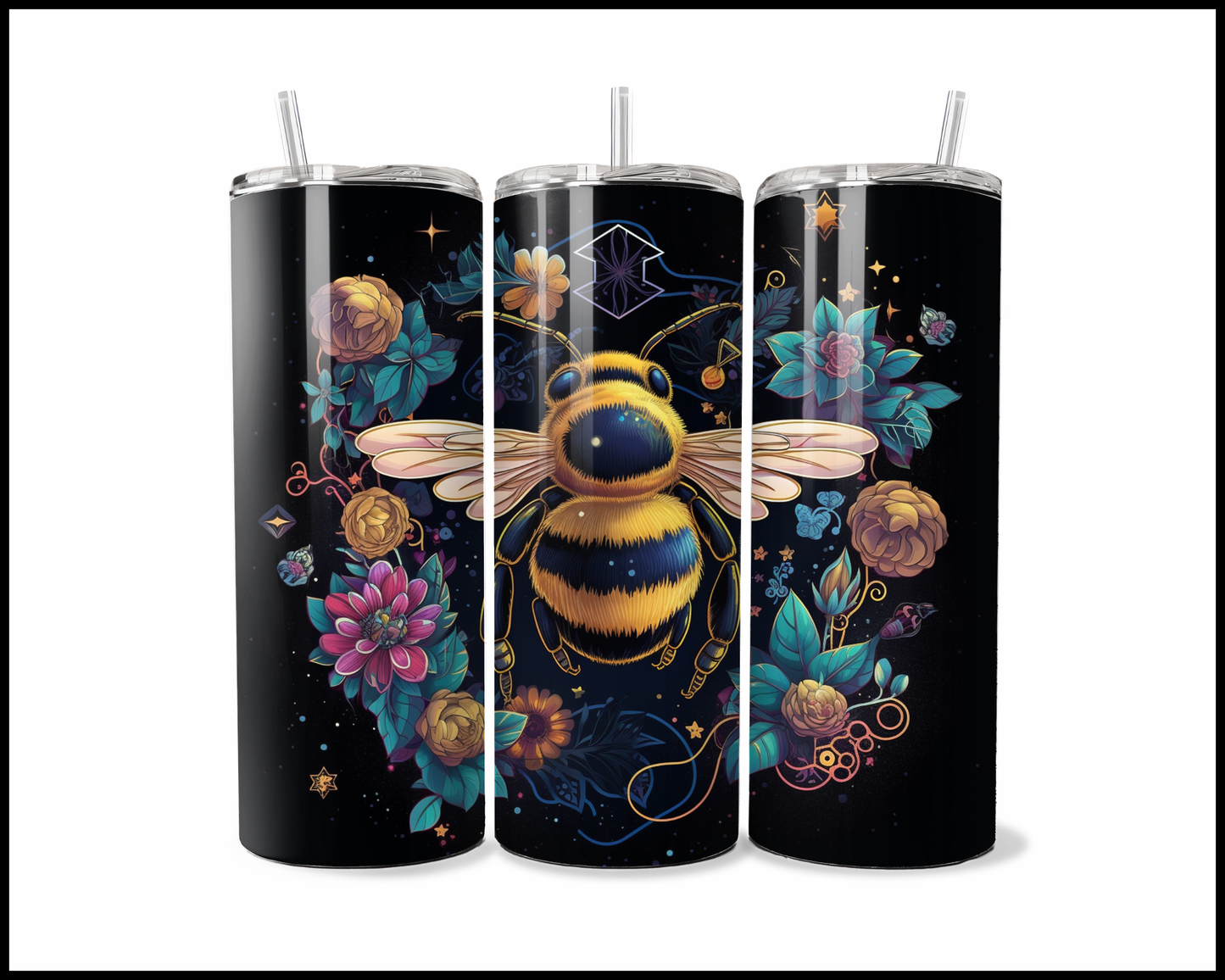 Cosmic Queen Bee Tumbler (3996)