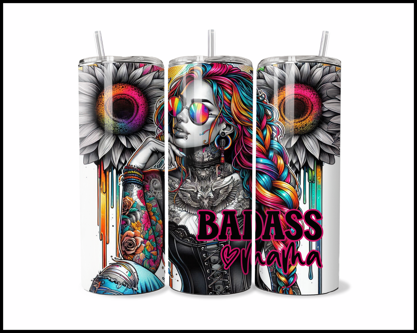 Badass Mama Tumbler (2571)
