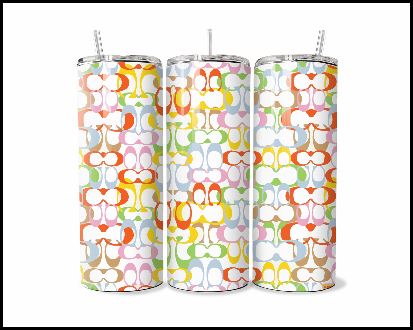 Designer Handbag Inspired Tumbler (238)