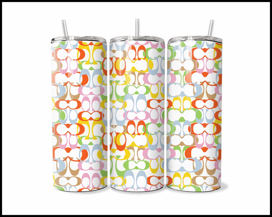 Designer Handbag Inspired Tumbler (238)