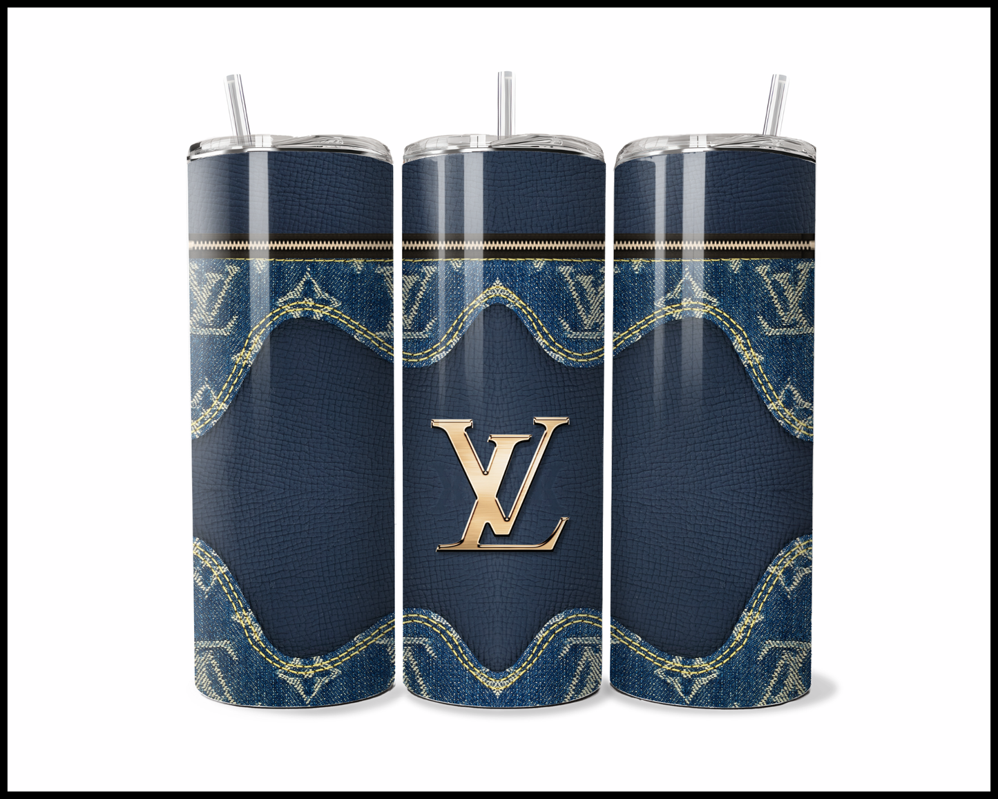 Designer Handbag Inspired Tumbler (011)