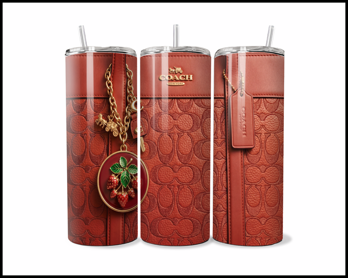 Designer Handbag Inspired Tumbler (324)