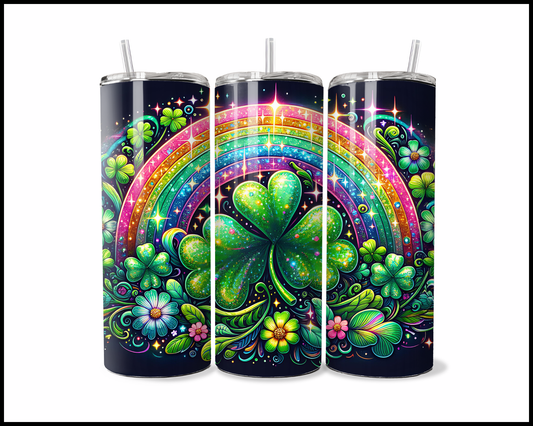 Vibrant Shamrock Magic Tumbler (3668)
