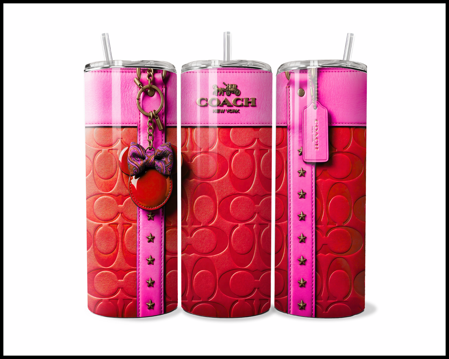 Designer Handbag Inspired Tumbler (338)