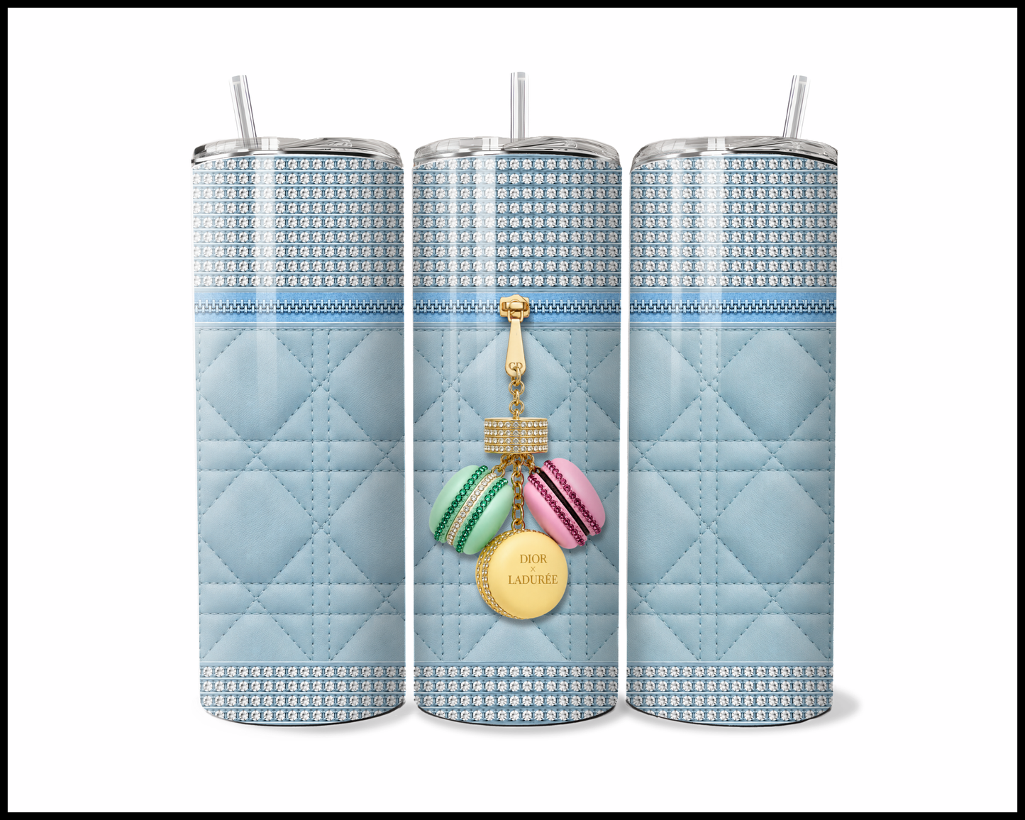Designer Handbag Inspired Tumbler (030)