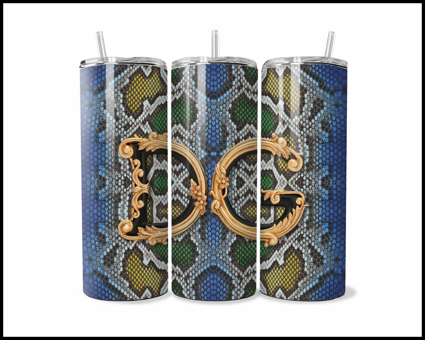 Designer Handbag Inspired Tumbler (002)