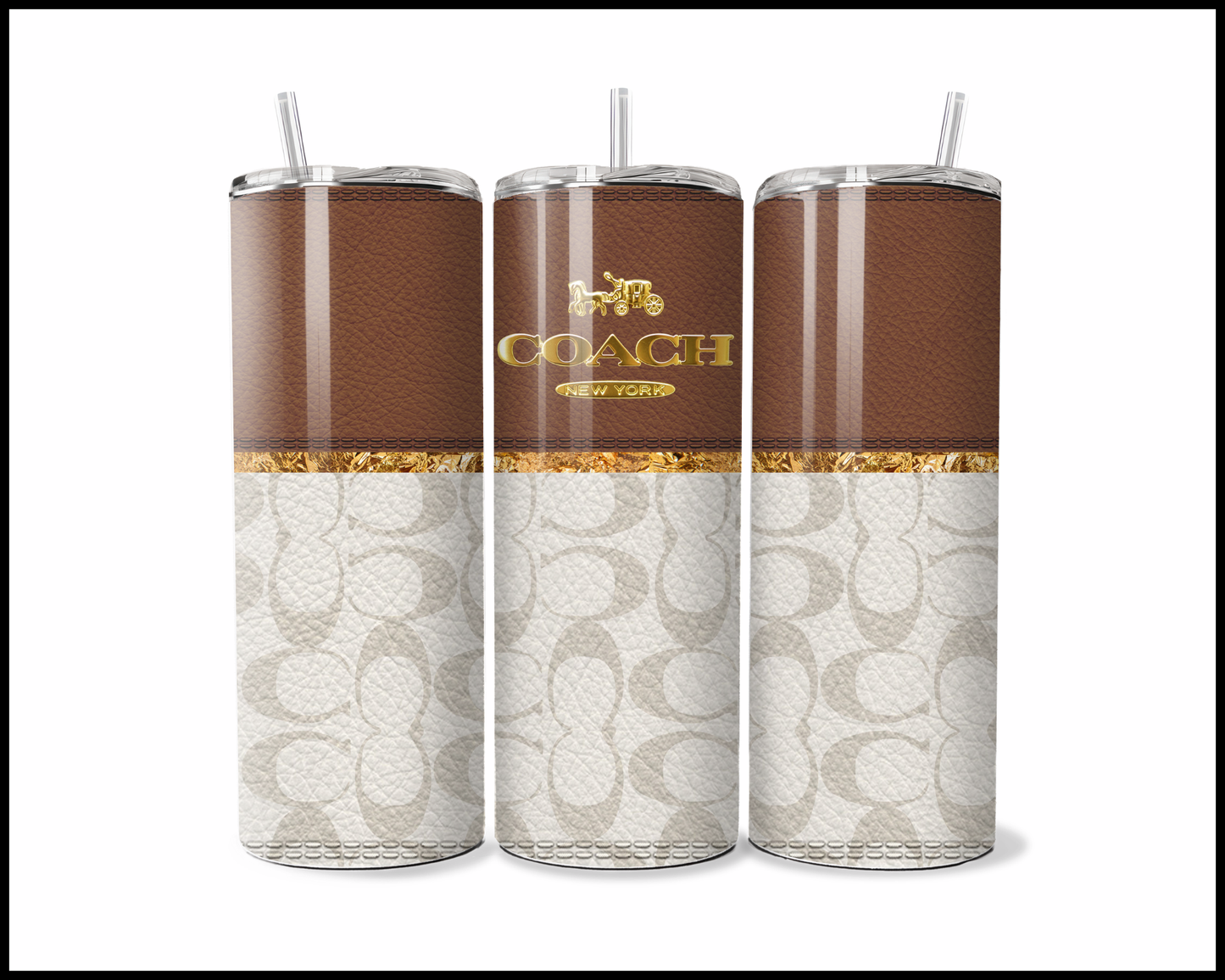 Designer Handbag Inspired Tumbler (281)