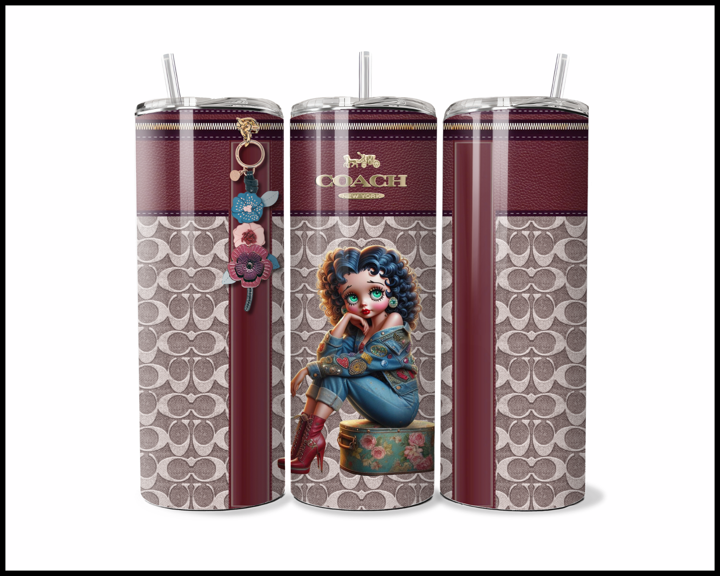 Designer Handbag Inspired Tumbler (103)