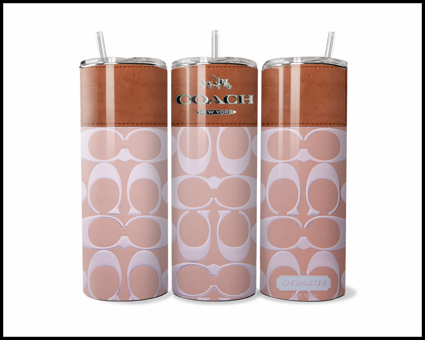 Designer Handbag Inspired Tumbler (259)