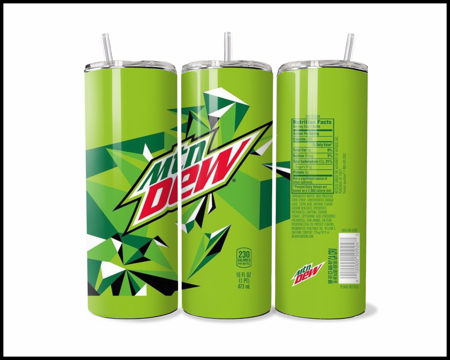 Mtn Dew Tumbler (3186)