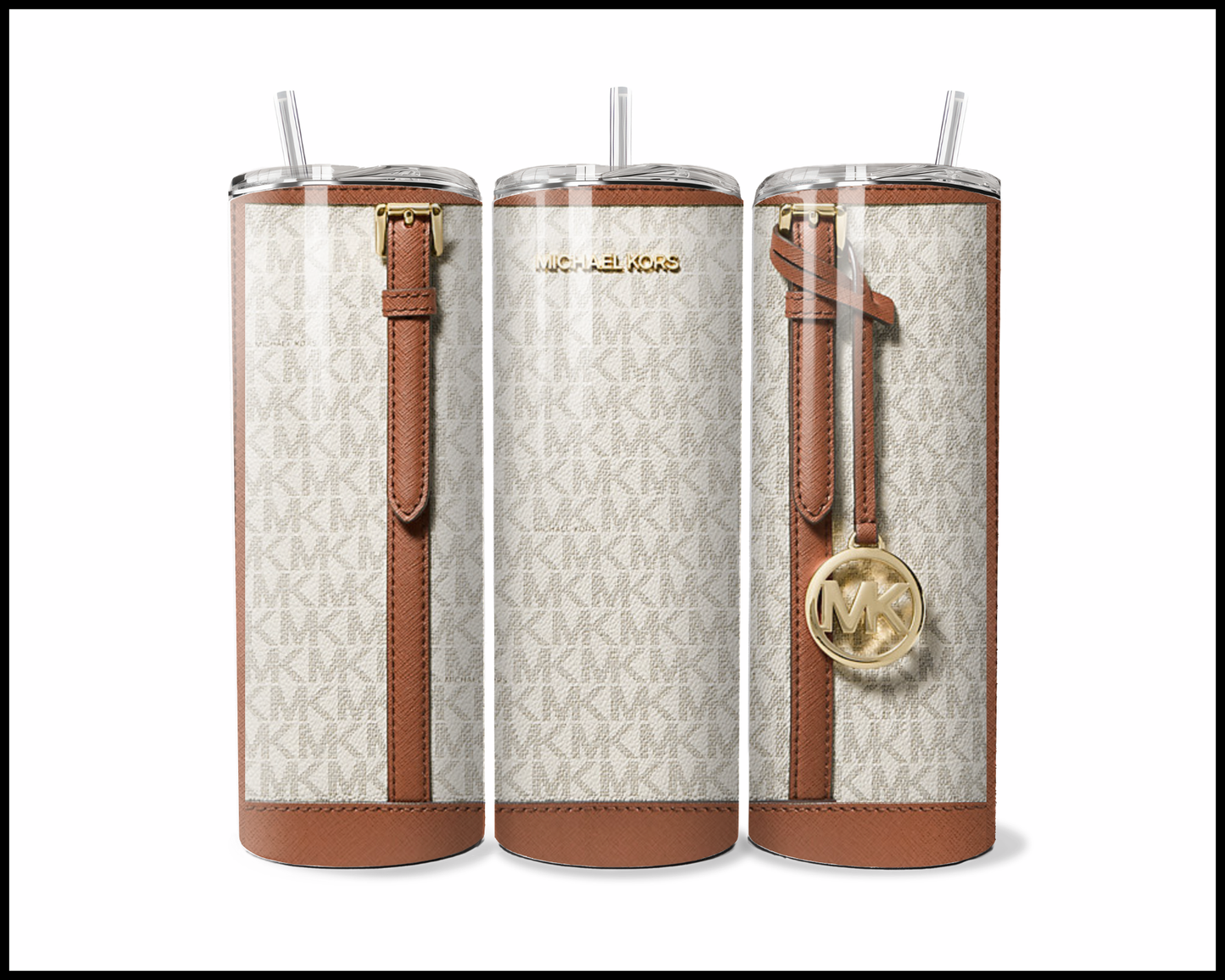 Designer Handbag Inspired Tumbler (002)
