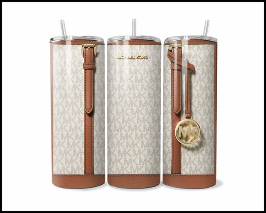 Designer Handbag Inspired Tumbler (002)